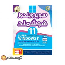 سوپر ویندوز ۱۱ گردو GERDOO Super Windows 11 21H2 Enterprise UEFI + Legacy Boot 64bit