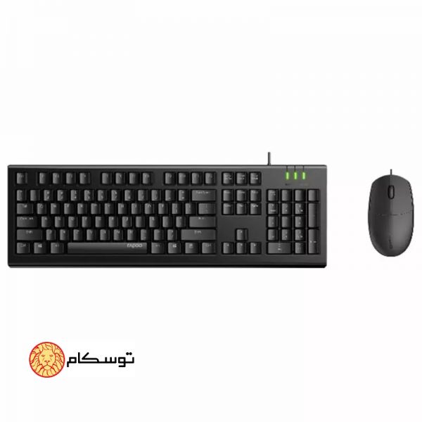 Rapoo 8110M Wireless Keyboard And Mouse