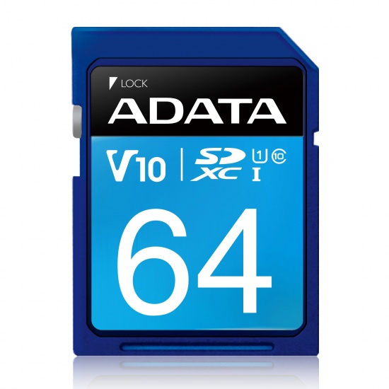 64GB AData Premier SDXC CL10 UHS-1 V10 Memory Card b