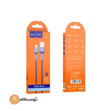 کابل تبدیل USB به MICROUSB هوکو مدل X65 طول 1 متر
