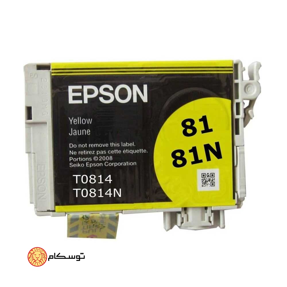 کارتریج زرد جوهرافشان اورجینال EPSON 81N
